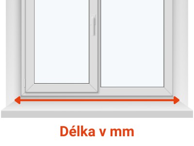 Měření délky parapetu